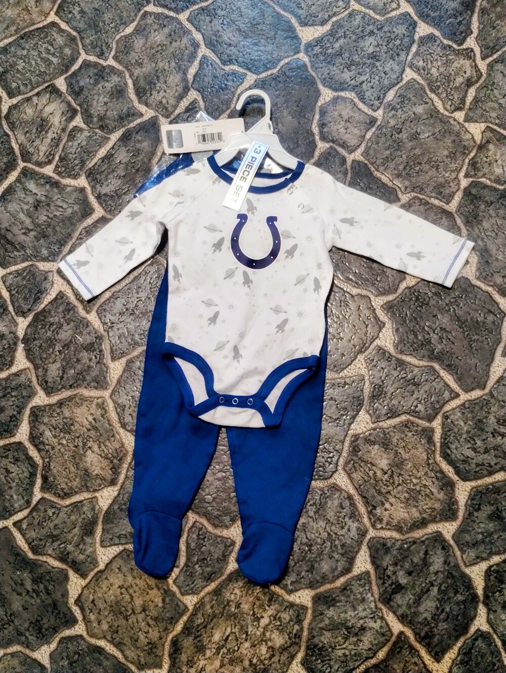 NFL Baby Indianapolis Colts 3 piece set 3 - 6 mos NWT